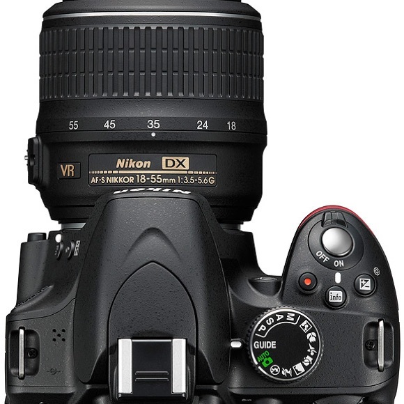 Nikon D3200 24.2 MP CMOS Digital SLR with 18-55mm f/3.5-5.6 - Picture 3 of 5